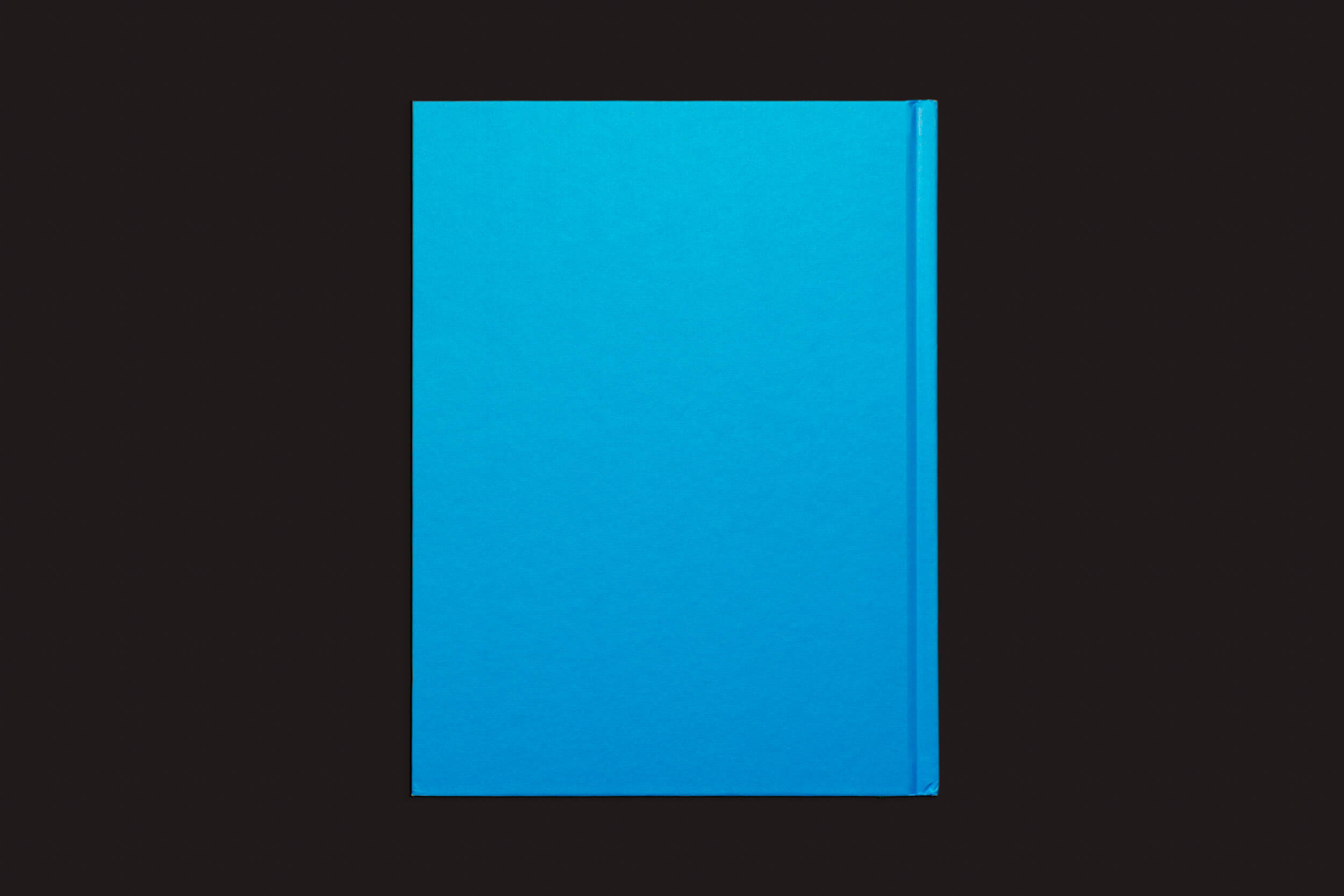 Em um fundo escuro, um livro fechado, azul brilhante — Batia Suter: Parallel Encyclopedia 1, da Roma Publications — fica centralizado, com sua simplicidade impressionante evocando uma iconização de mistério e profundidade visuais.