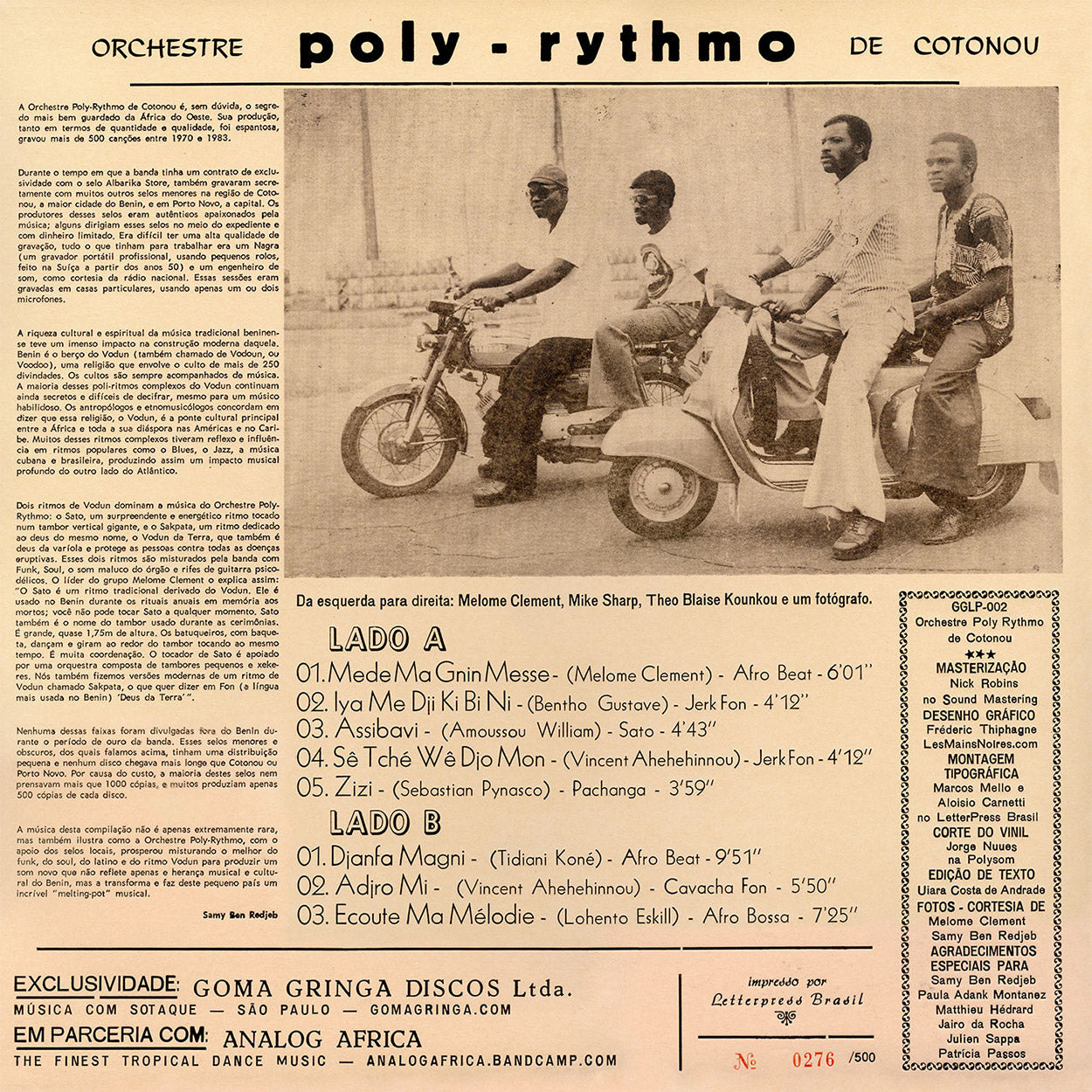 Orchestre Poly-Rythmo de Cotonou: s/t