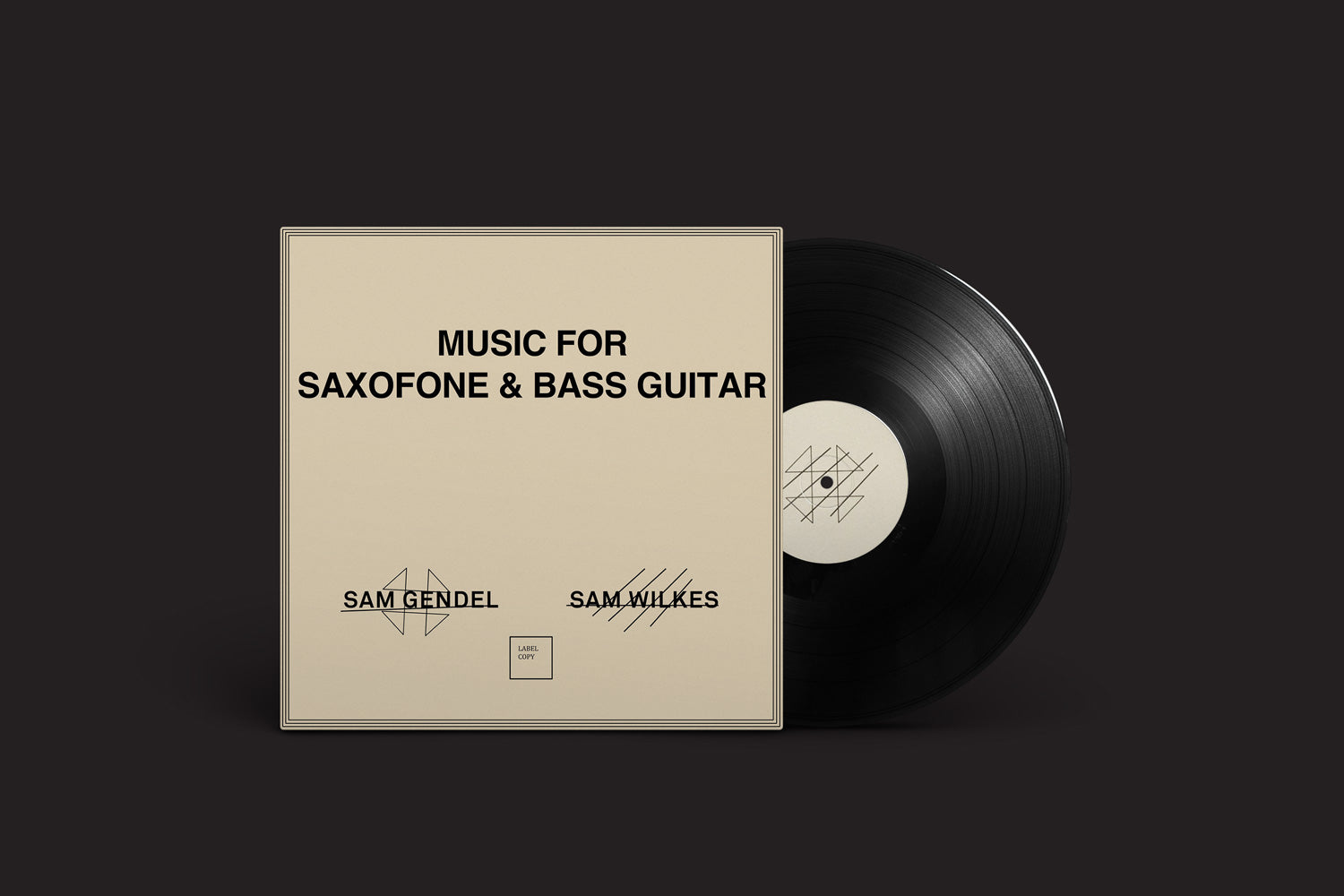 Sam Gendel & Sam Wilkes: Music For Saxofone & Bass Guitar